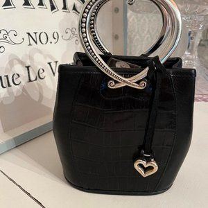 Brighton handbag with heart handle, new